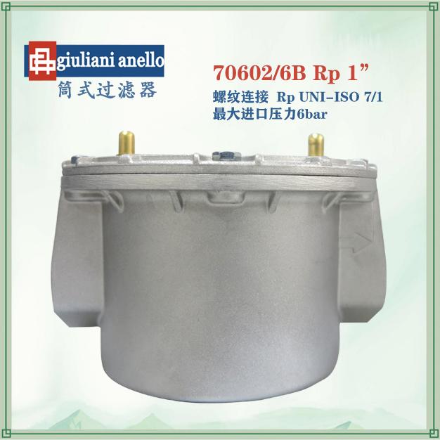 70602/6B過濾器DN25高精度筒式過濾器意大利giuliani anello