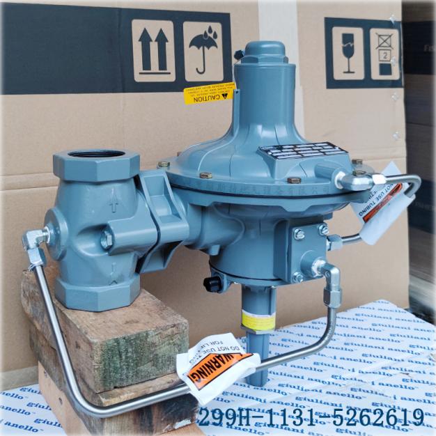 庫存現貨調壓閥299H-MBK新編碼299H-1131-5262619指揮器式fisher費希爾